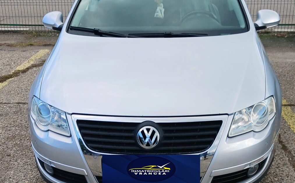 VW Passat înmatriculat în Vrancea