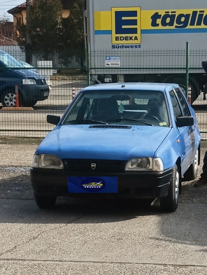 Mașină înmatriculată de Înmatriculări Vrancea