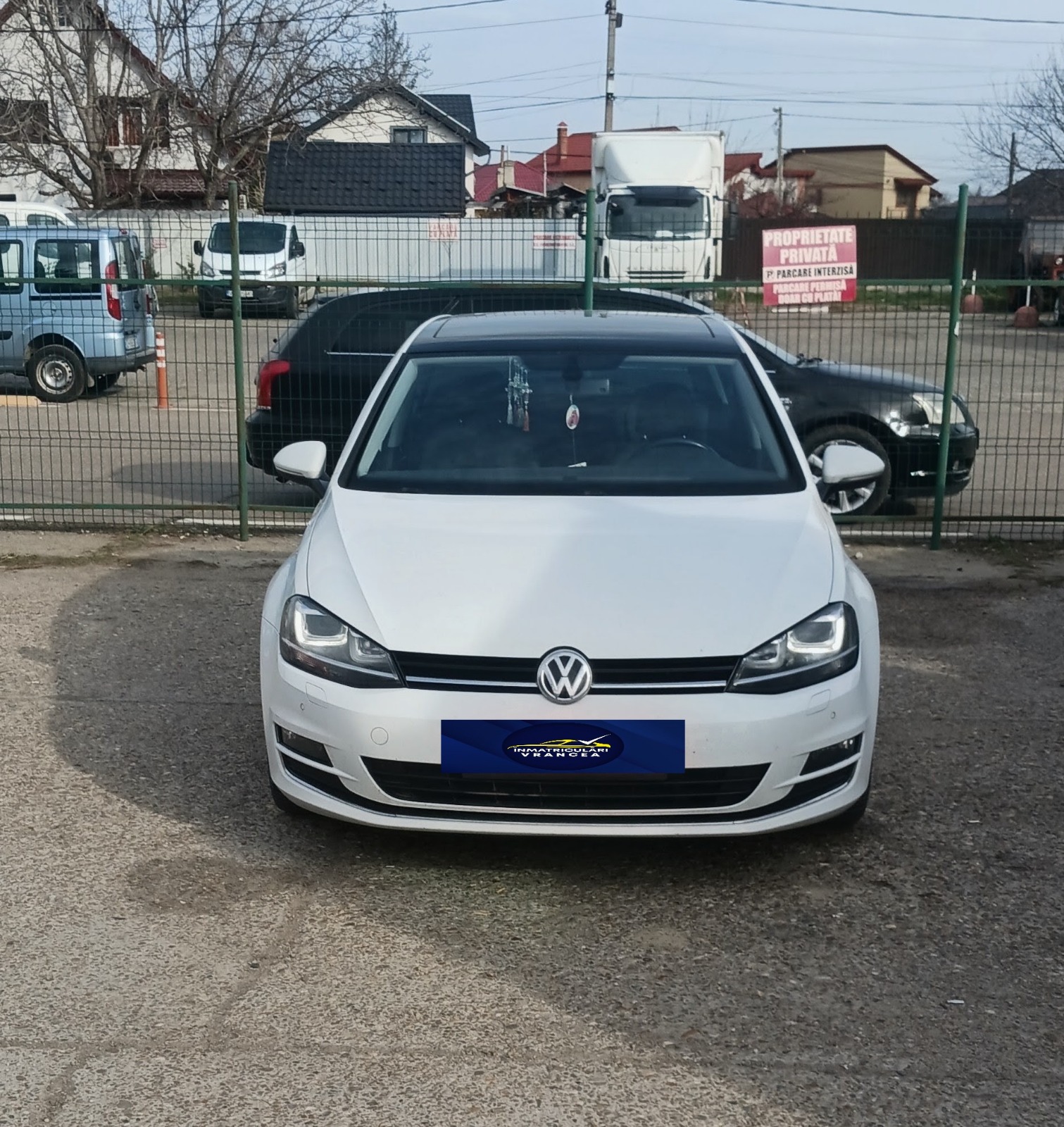 Mașină înmatriculată de Înmatriculări Vrancea