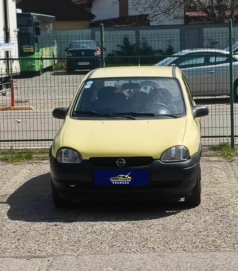 Mașină înmatriculată de Înmatriculări Vrancea